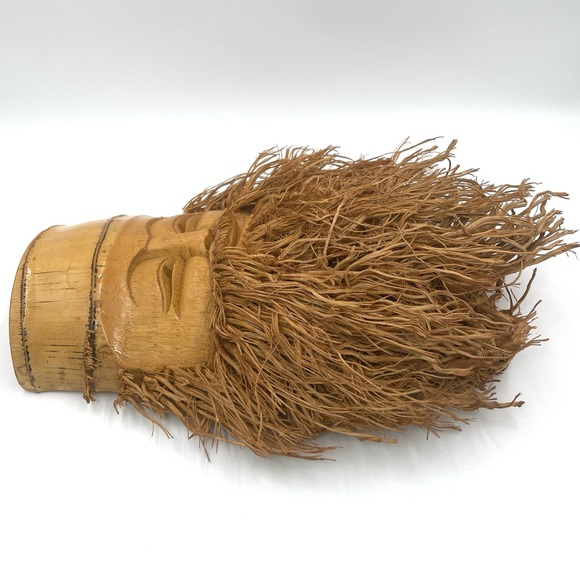 Vintage Chinese Bamboo Wood Carving - Picture 4 of 12